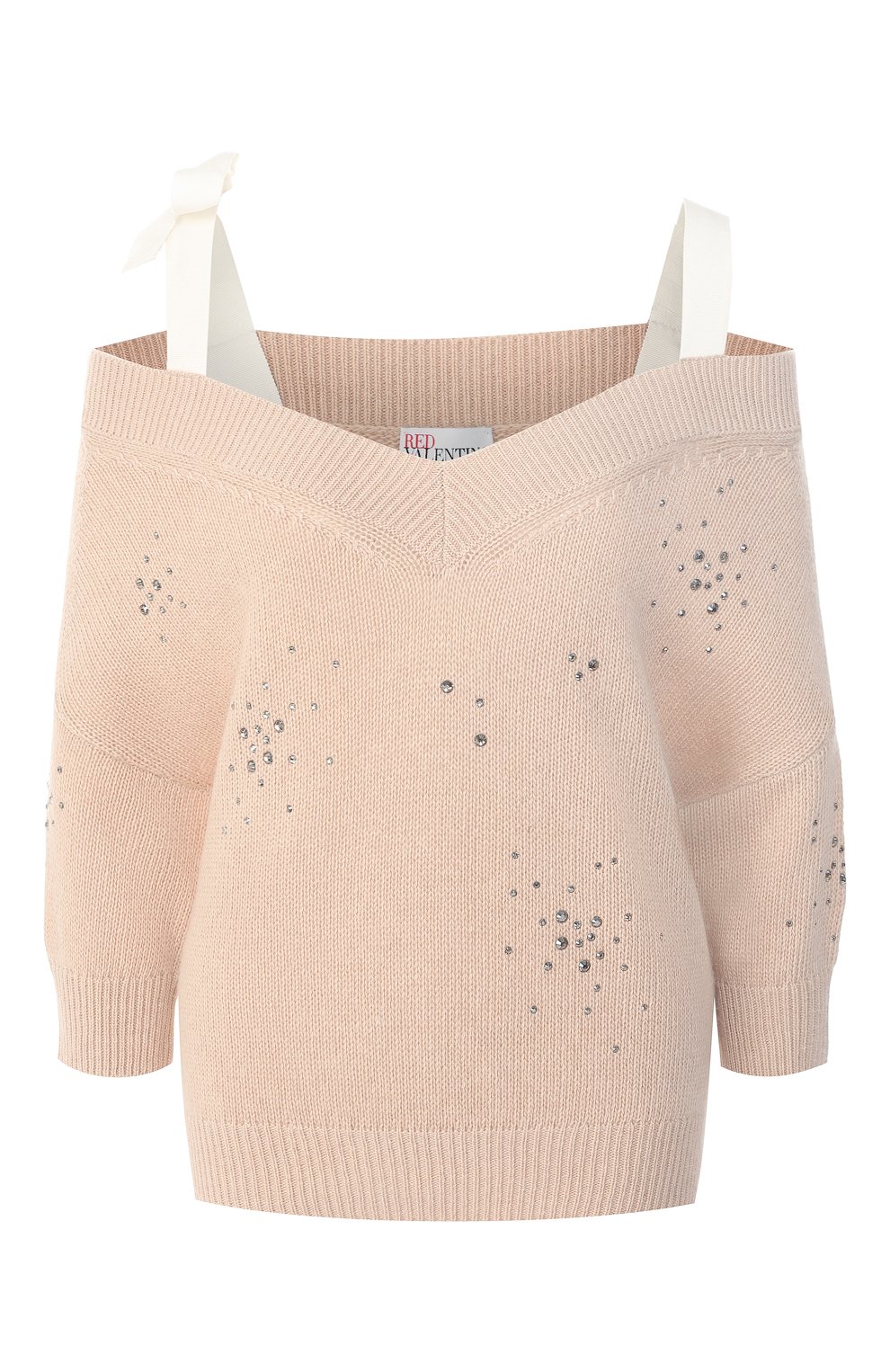 Пуловер из смеси шерсти и вискозы REDVALENTINO, арт. RR3KCA69/BSV, фото 1