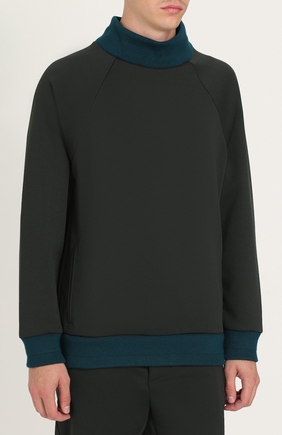 Хлопковый свитшот с воротником-стойкой UMIT BENAN, арт. UB17 820 1723, фото 3