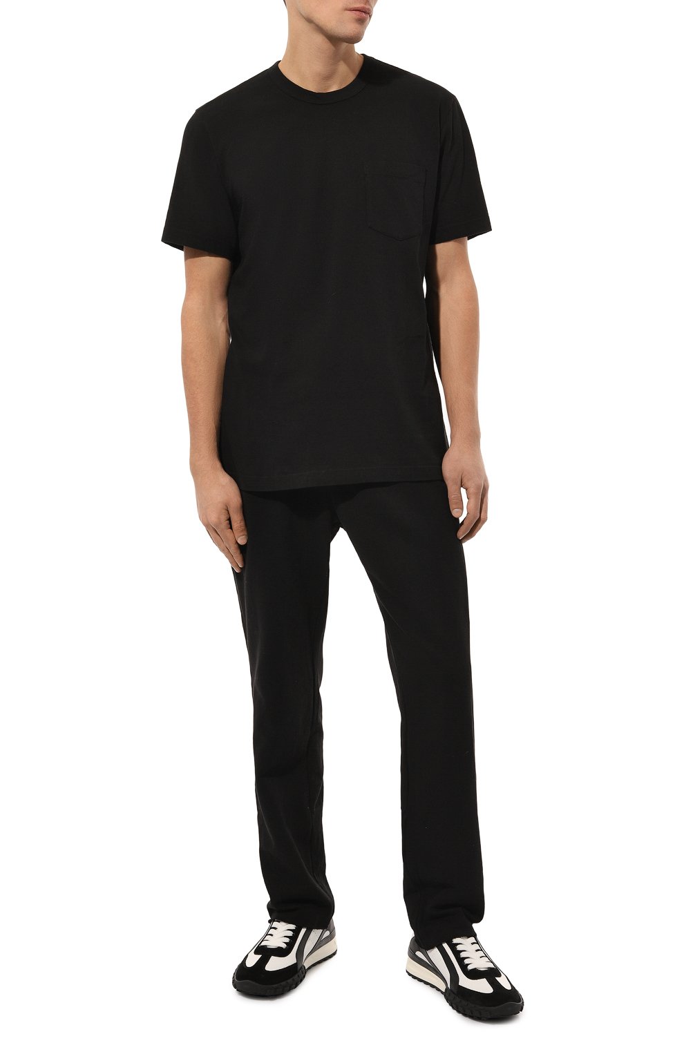 Хлопковая футболка JAMES PERSE, арт. MLJ3282/BLK, фото 2