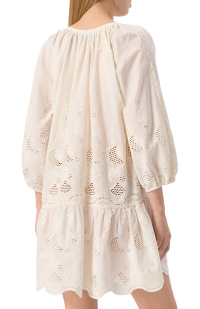 Хлопковая туника MELISSA ODABASH, арт. PEARL CR, фото 4