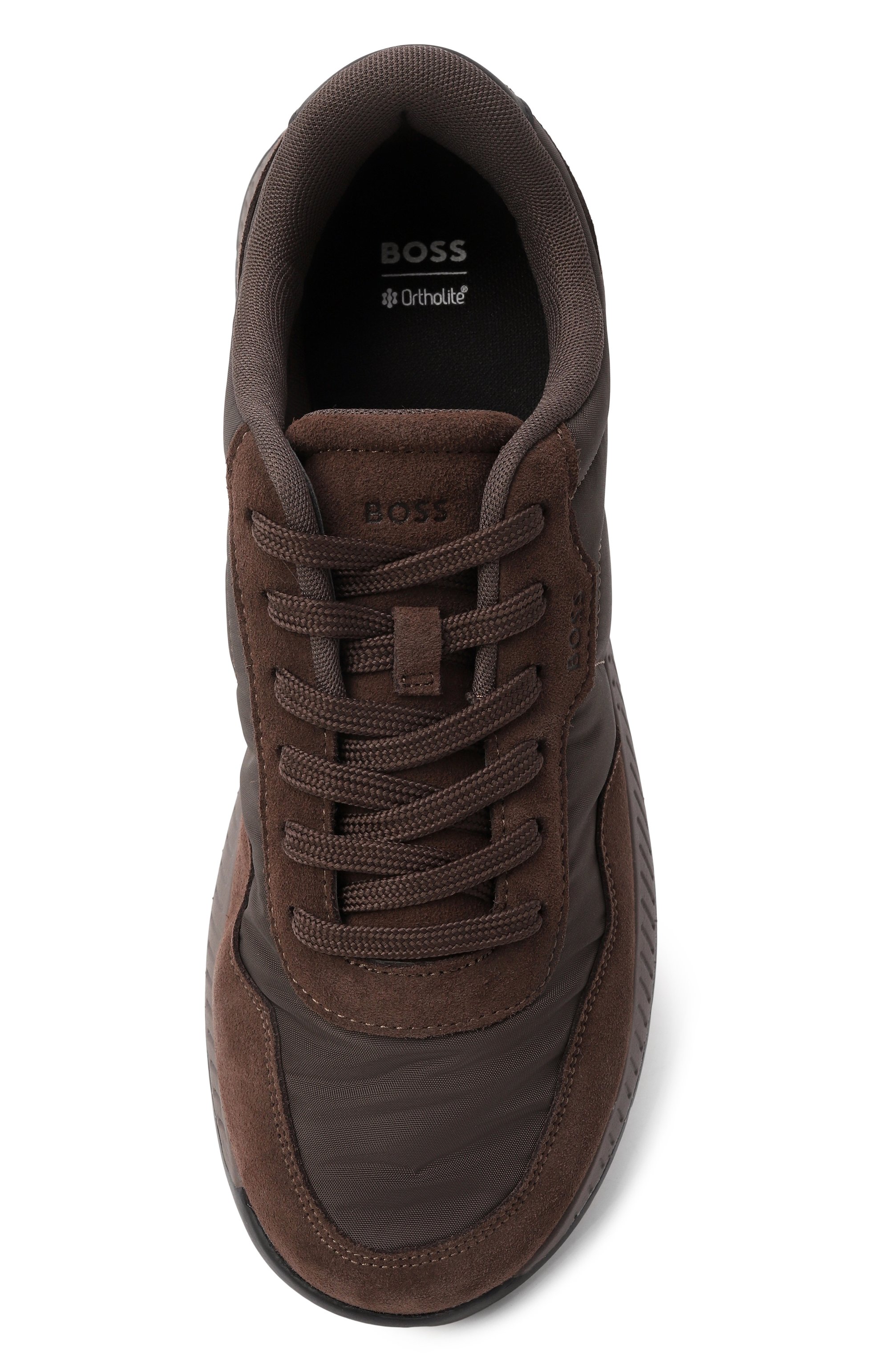 Комбинированные кроссовки titanium BOSS, арт. 50552895, фото 6