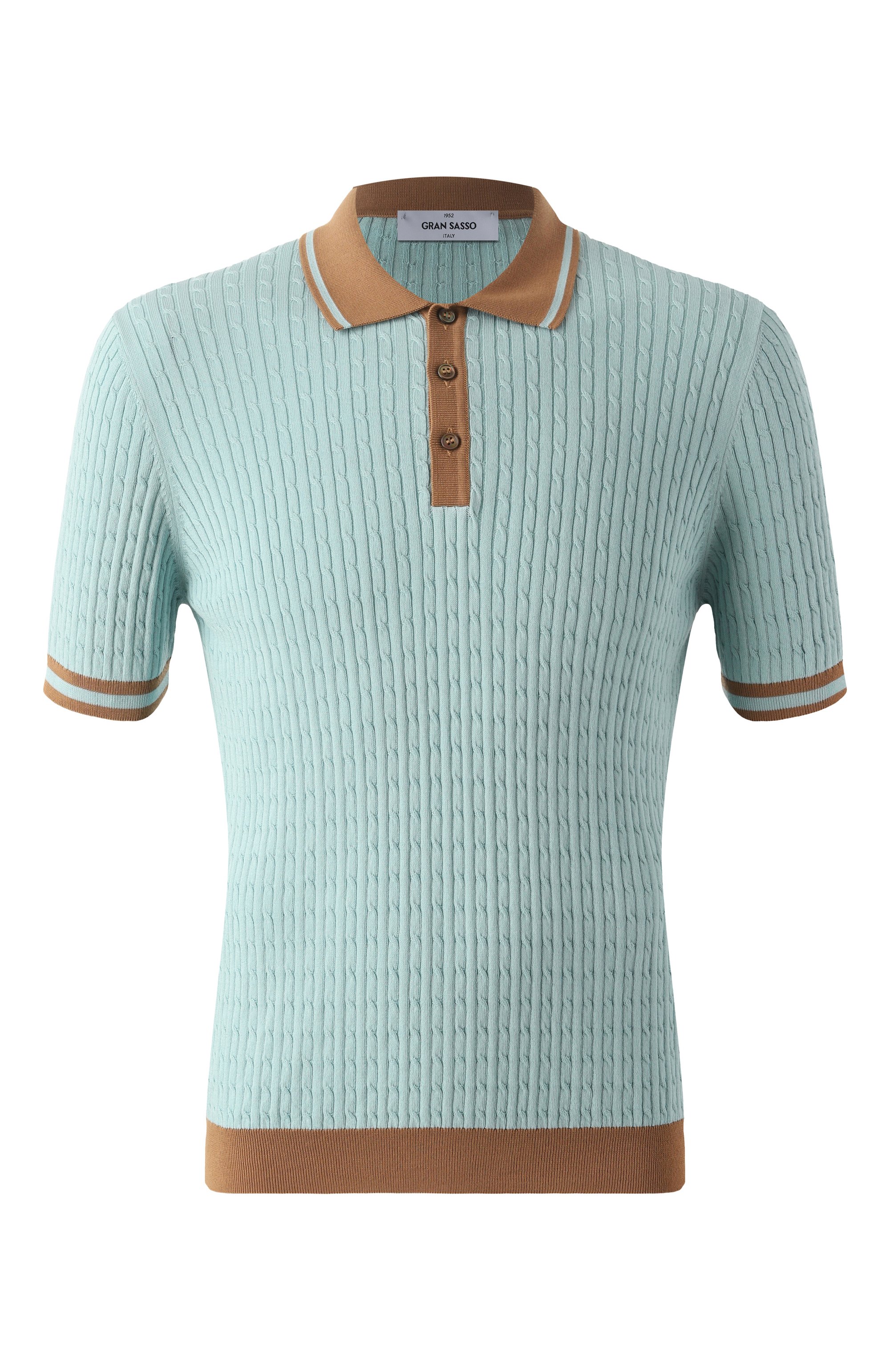 Хлопковое поло GRAN SASSO, арт. 57113/20625, фото 1