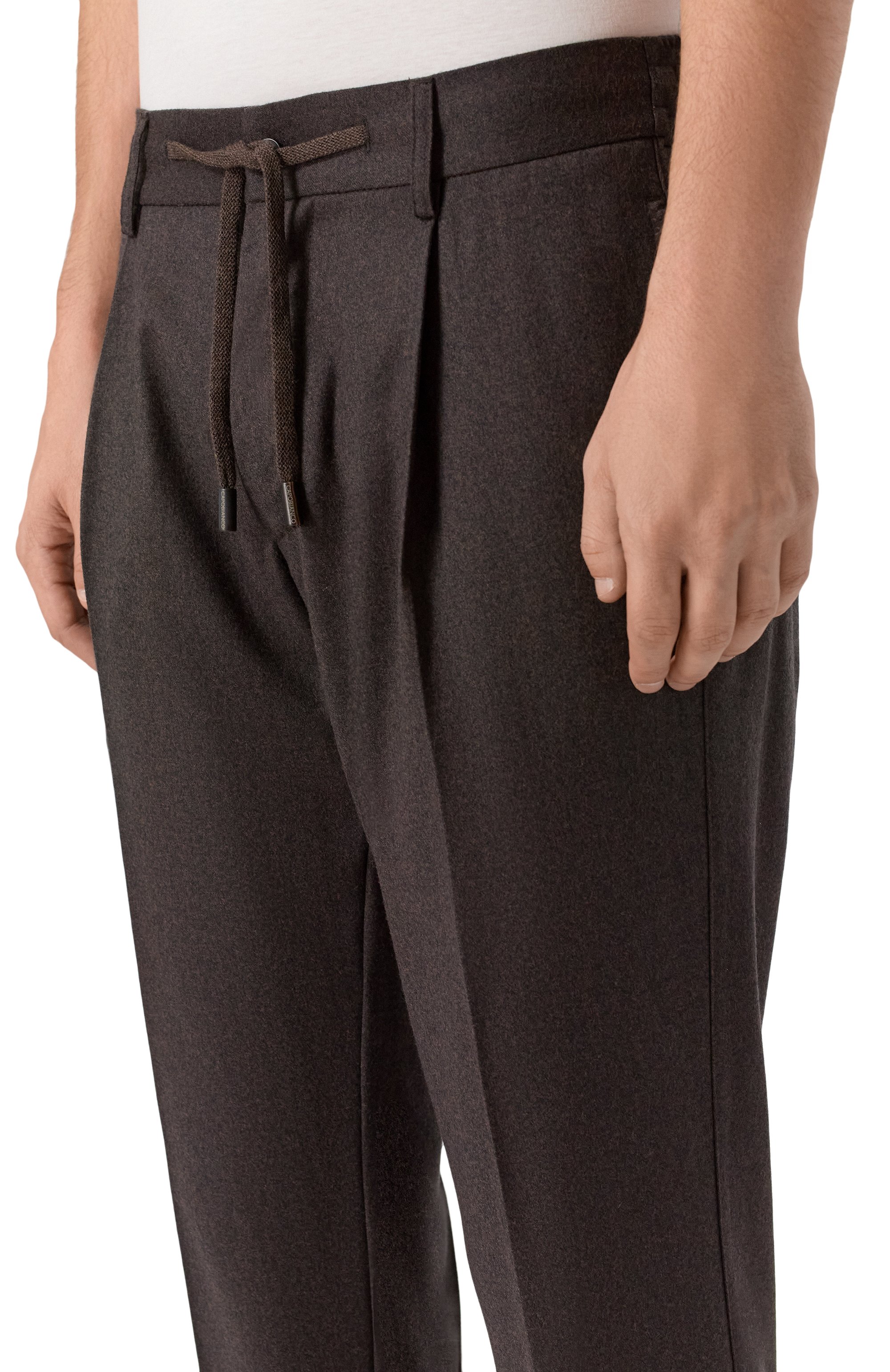 Шерстяные брюки CAPOBIANCO, арт. 19M808.FL00., фото 5