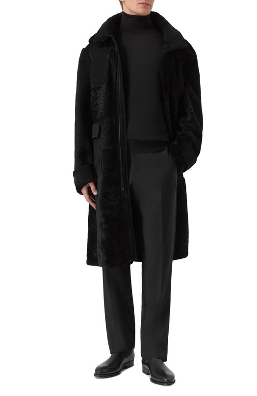 Дубленка из овчины MVST M25.1MM.C002/AFRICA Чёрный  M25.1MM.C002/AFRICA Фото 2