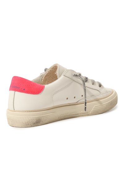 Кожаные кеды GOLDEN GOOSE DELUXE BRAND, арт. GYF00299.F003298, фото 3
