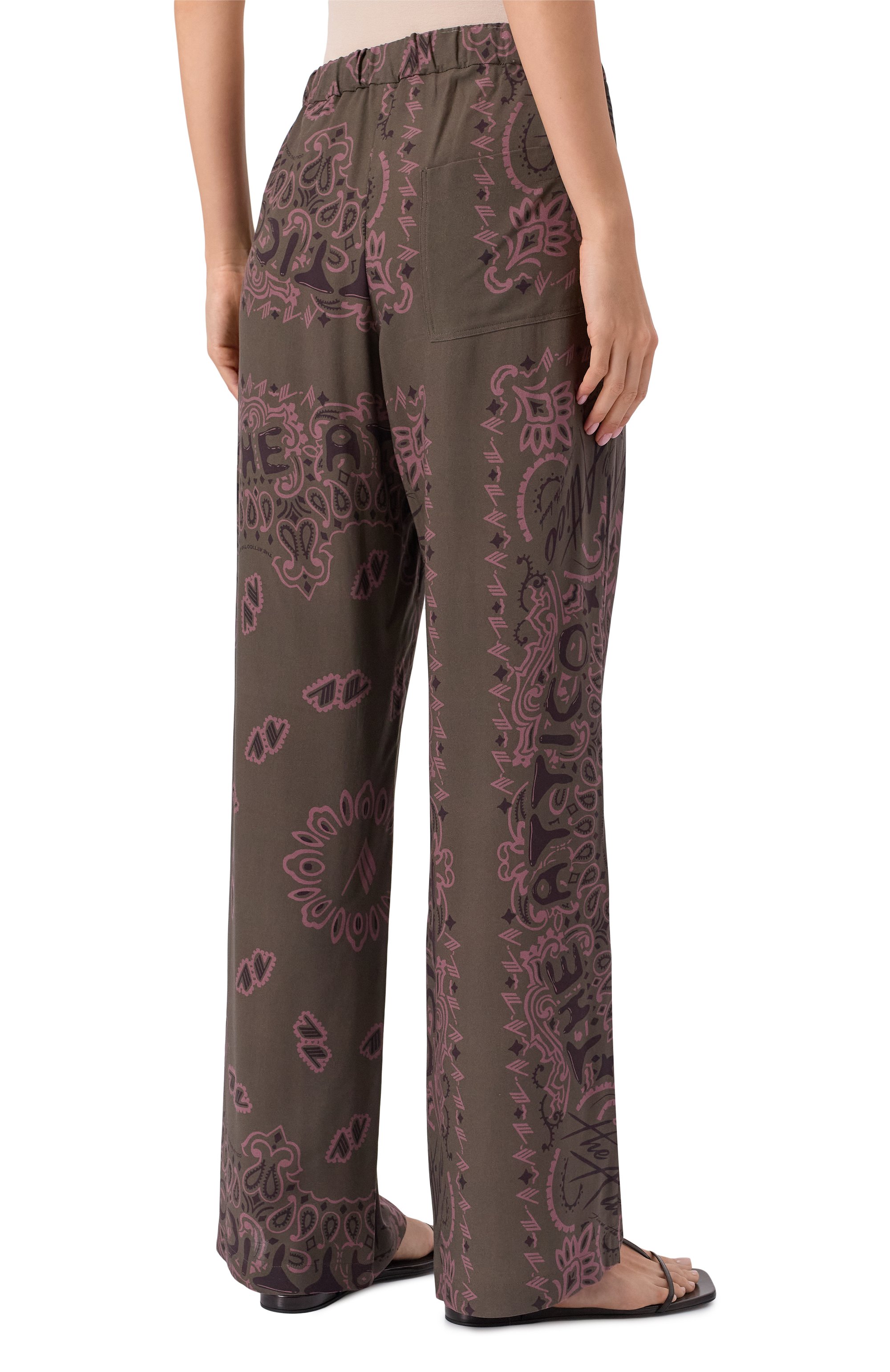 Брюки из вискозы THE ATTICO, арт. 250WCP00263/VVV091PR, фото 4