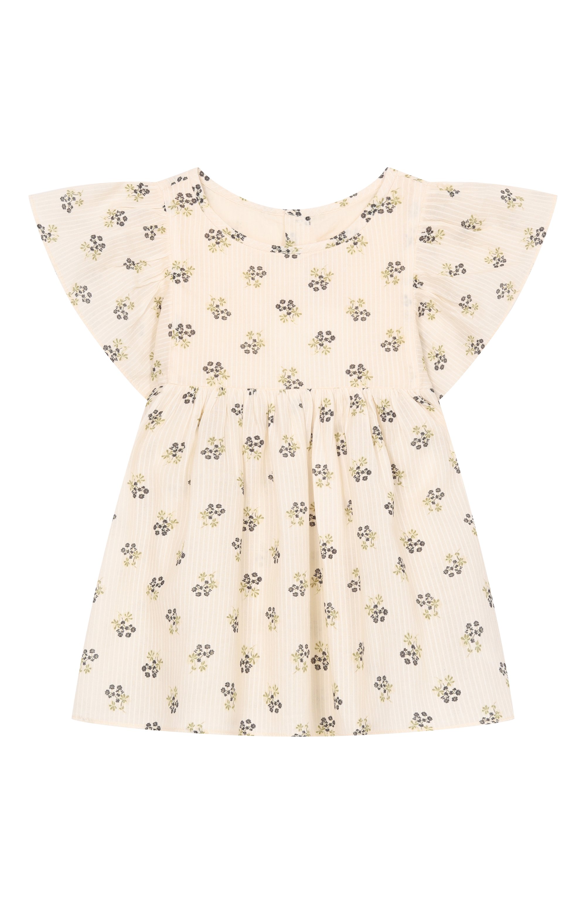 Хлопковый топ BONPOINT кремового цвета по цене 17550 руб., арт. S06GBLW00012/4A-8A, фото 1 Хлопковый топ BONPOINT, арт. S06GBLW00012/4A-8A, фото 1