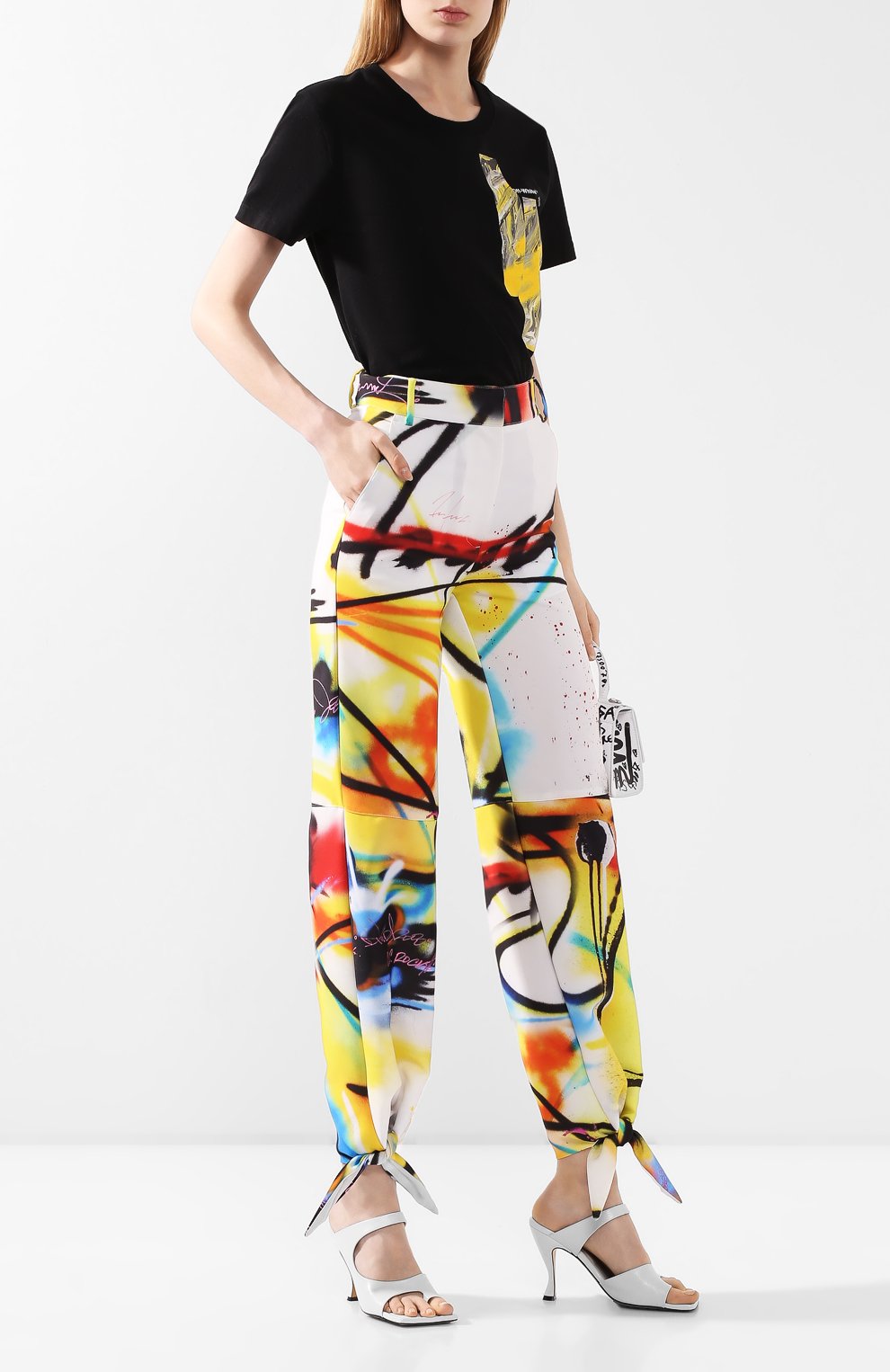 Хлопковая футболка OFF-WHITE, арт. 0WAA049S20JER0081018, фото 2