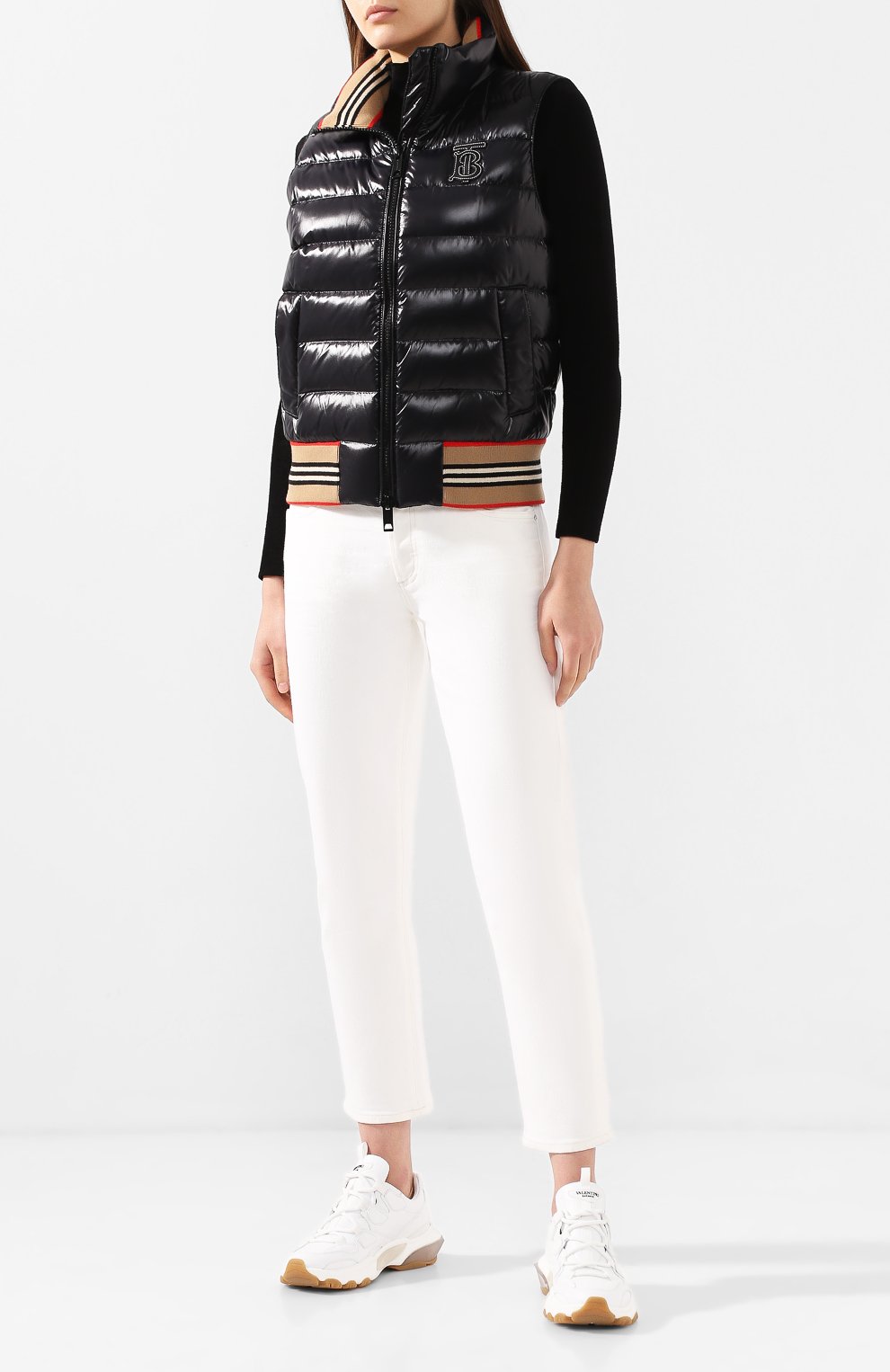 Пуховый жилет BURBERRY, арт. 8017287, фото 2