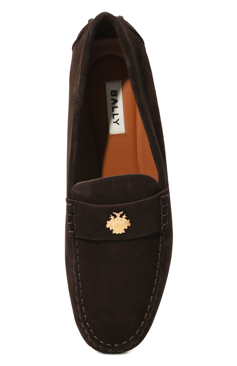 Замшевые мокасины kevan BALLY, арт. MSD04B/SU038, фото 6