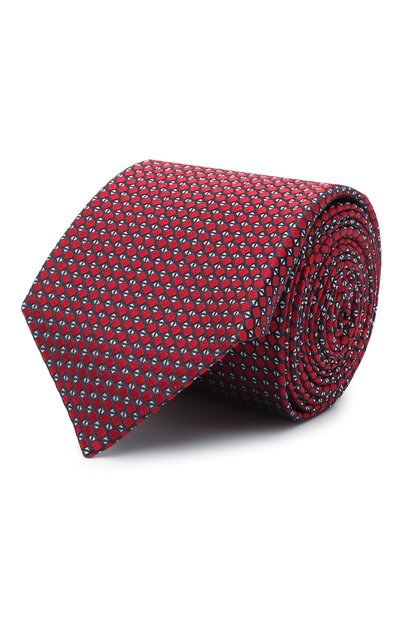 Мужской шелковый галстук CANALI, арт. 24/HJ03074