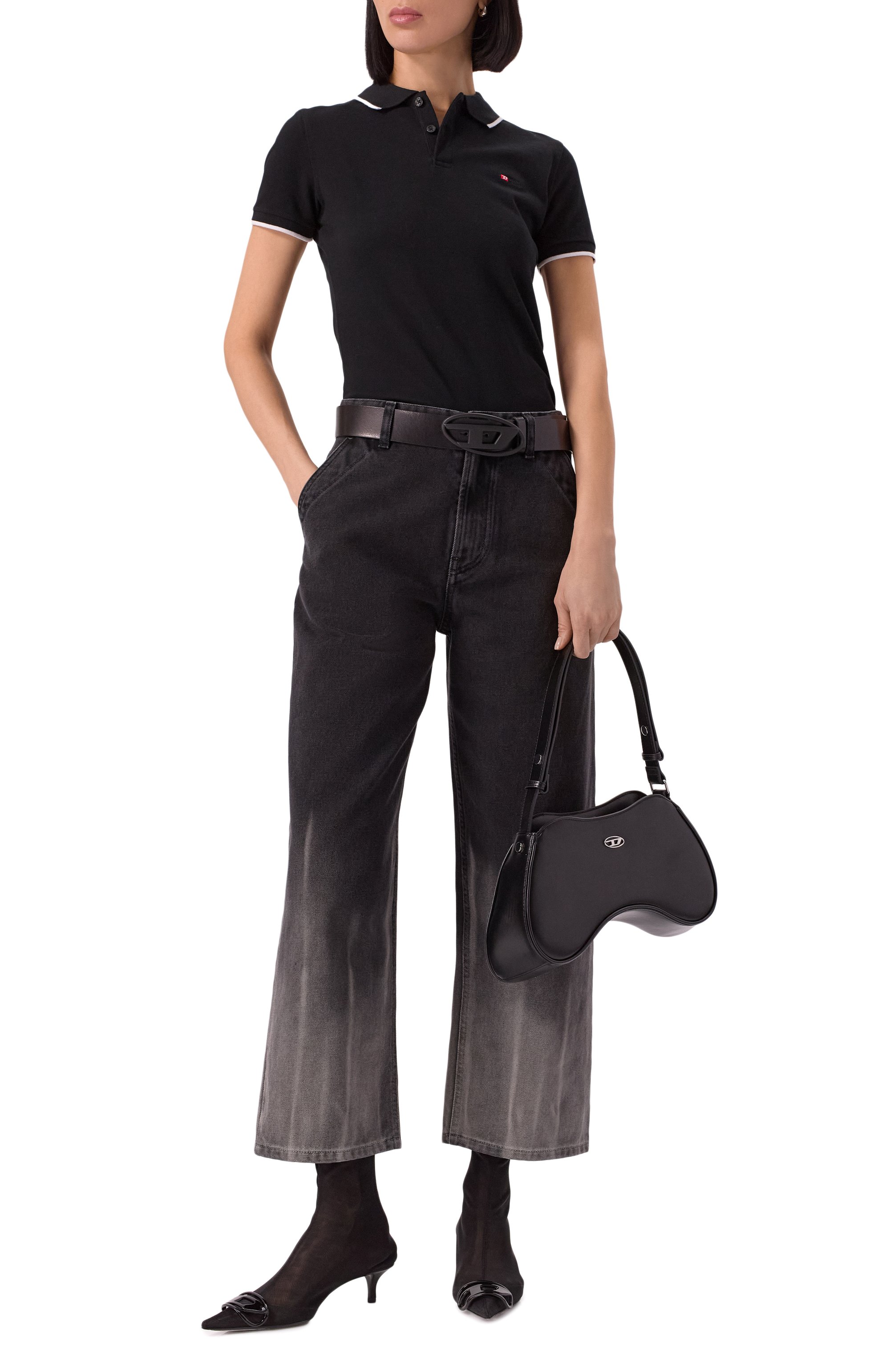 Хлопковое поло DIESEL, арт. A15042/0JMAD, фото 2