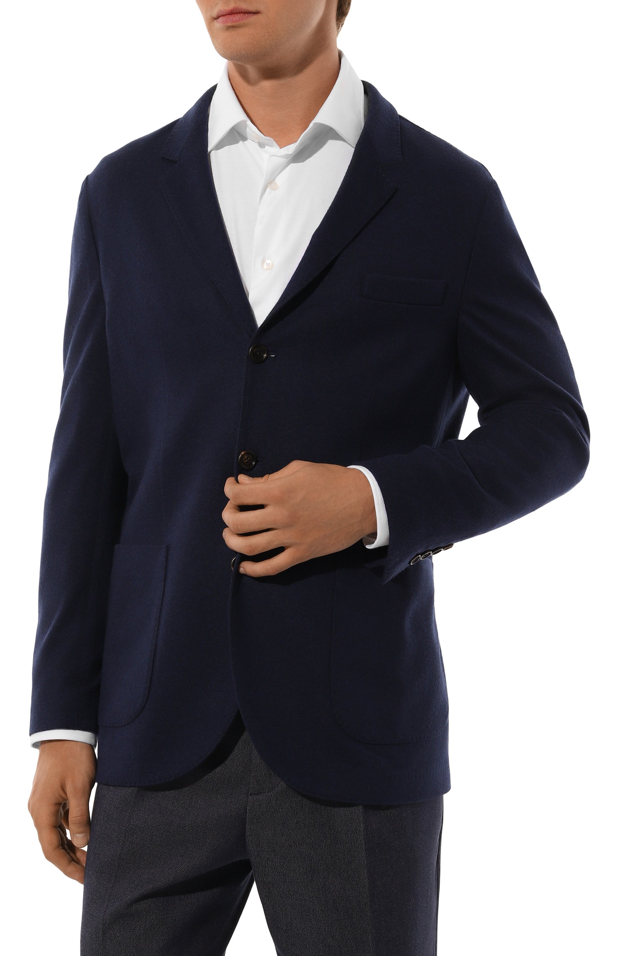 Кашемировый пиджак BRUNELLO CUCINELLI, арт. ML8968J01, фото 4