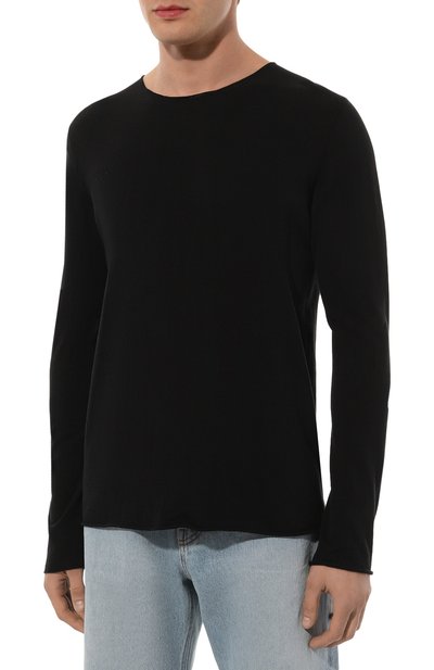 Хлопковый джемпер HANNES ROETHER, арт. FI10NTE.100, фото 3