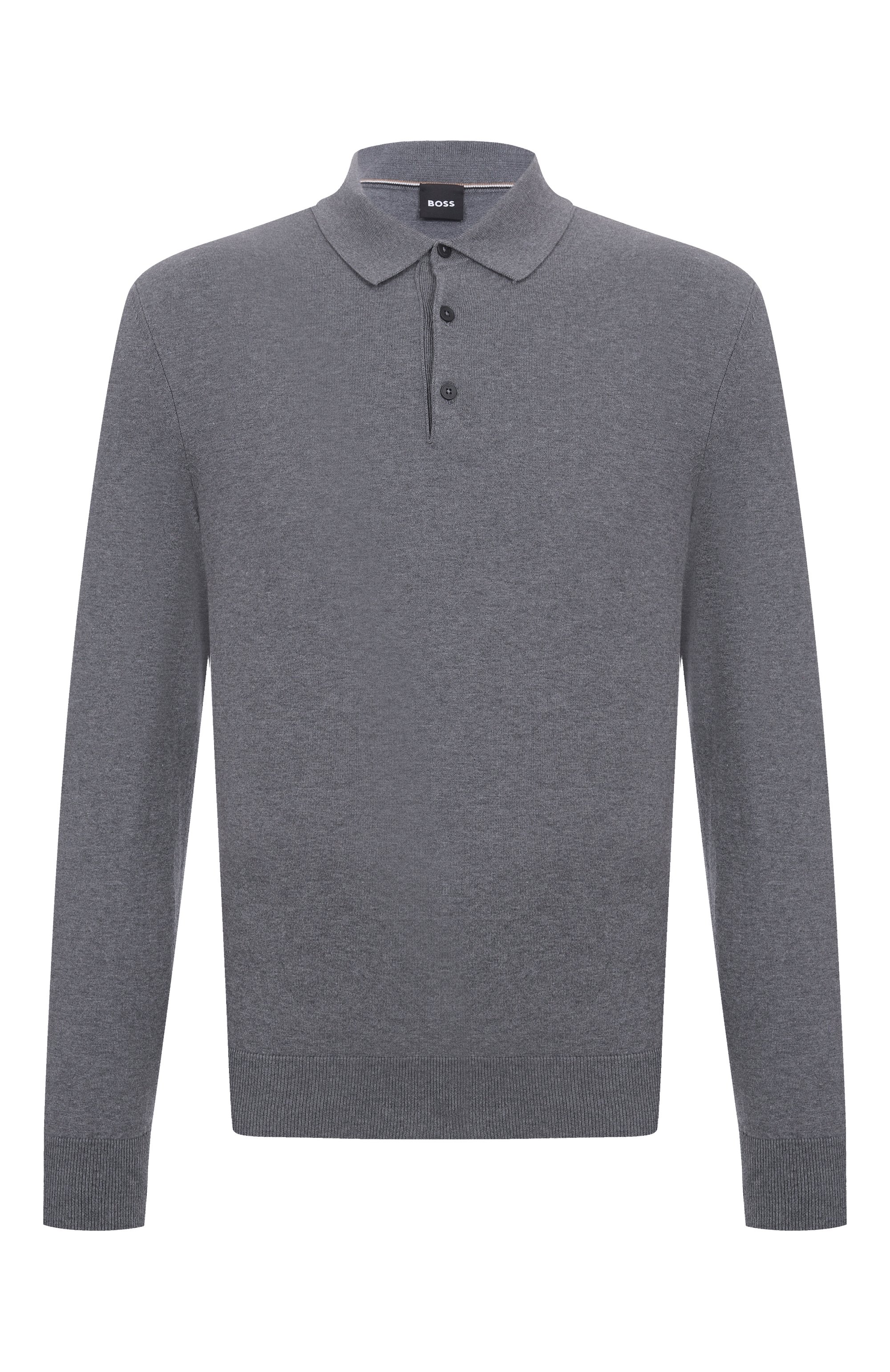 Хлопковое поло BOSS, арт. 50506025, фото 1