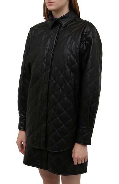 Куртка из экокожи MSGM, арт. 3141MDH13 217616, фото 3