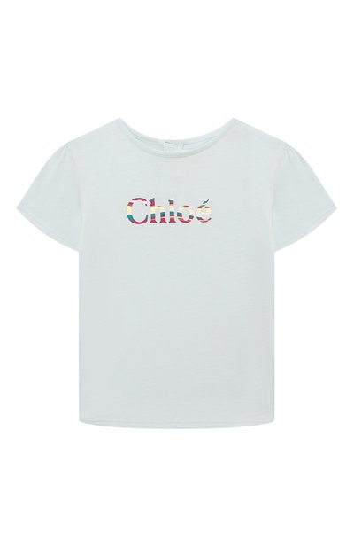 Хлопковая футболка CHLOÉ, арт. C20027/2A-5A