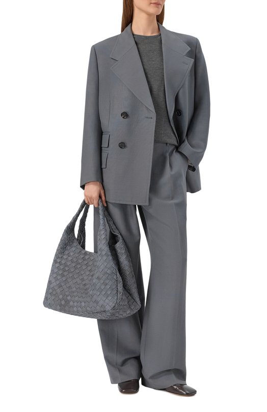 Сумка Campana large Bottega Veneta 844250/V6FQ0 Серый  844250/V6FQ0 Фото 3