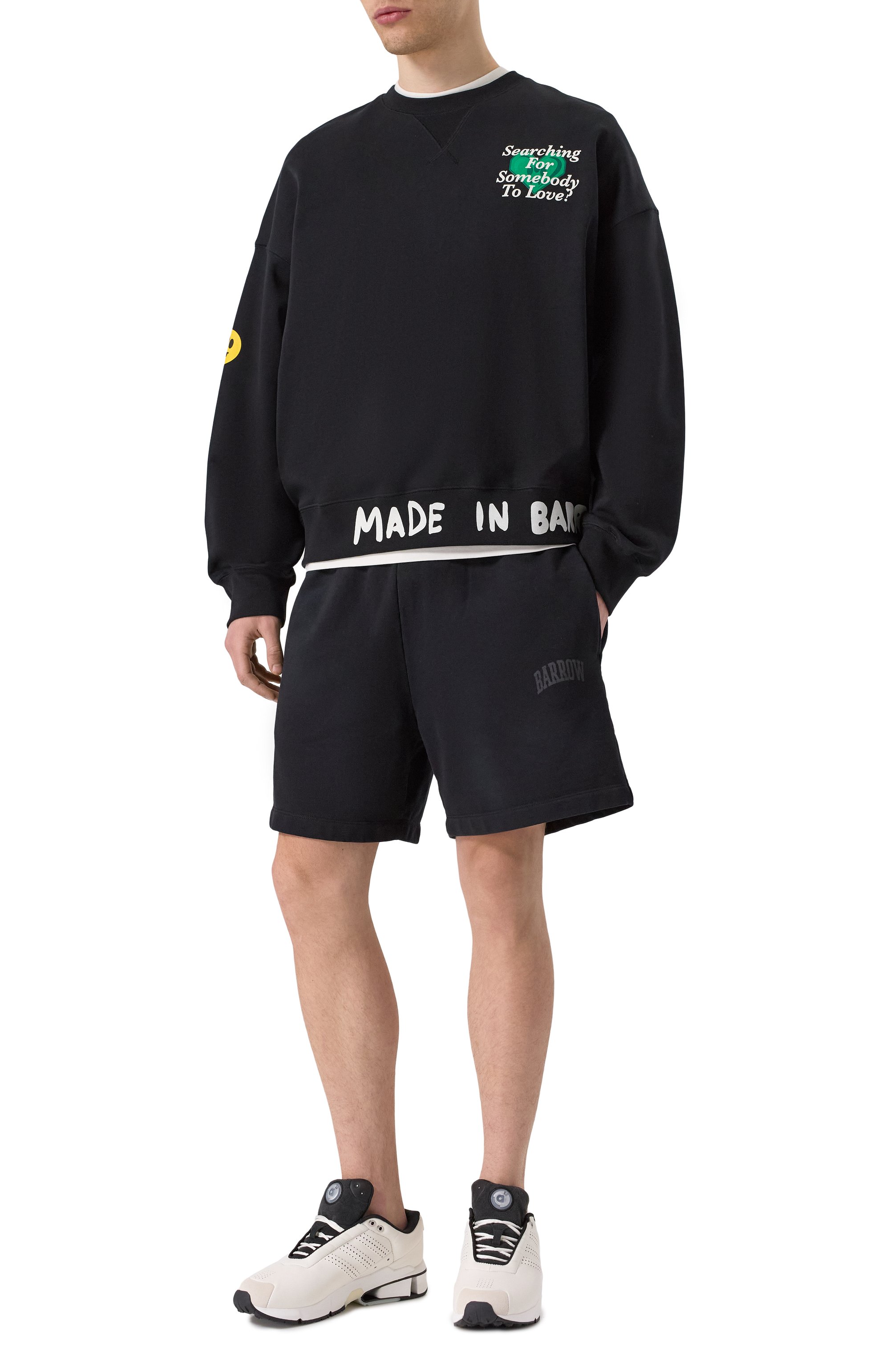 Хлопковый свитшот BARROW, арт. S5BWMASW059, фото 2