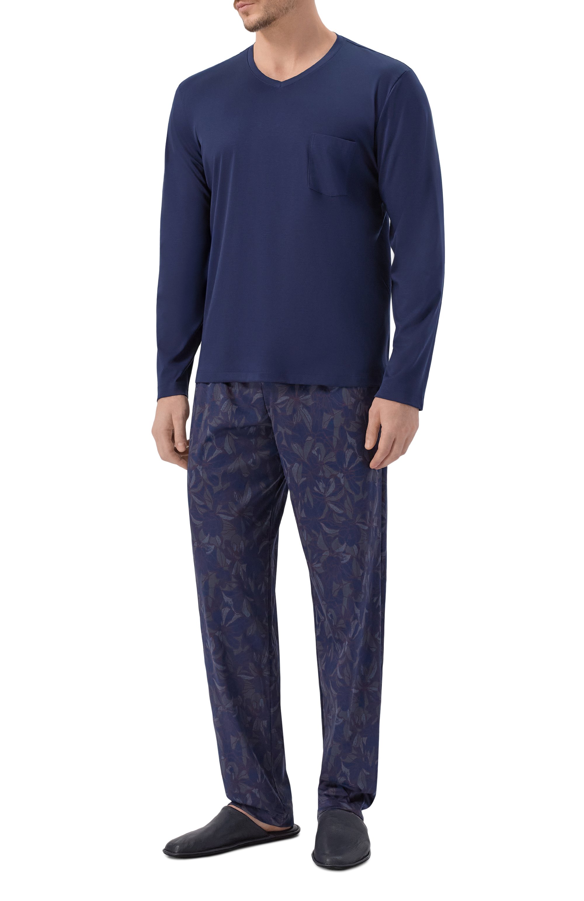 Хлопковая пижама HANRO, арт. 075861, фото 2