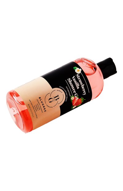 Гель для душа клубника-ваниль (400ml) BLUGREE, арт. 8682983900281, фото 3