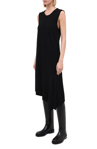 Платье из вискозы и шерсти ANN DEMEULEMEESTER, арт. 2002-2204-P-181-099, фото 3