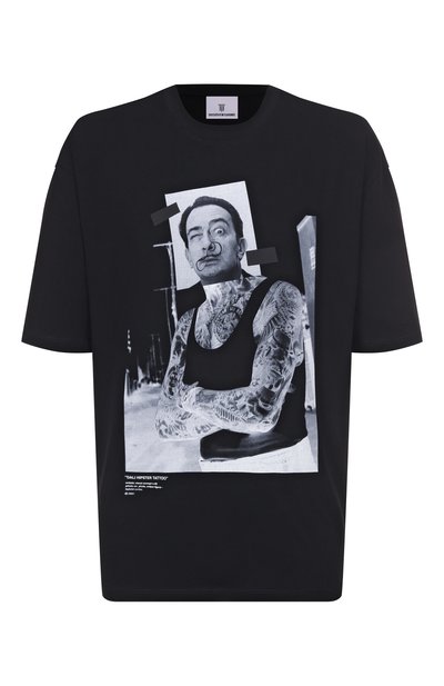 Мужская хлопковая футболка DIEGO VENTURINO, арт. DVTS0DHT