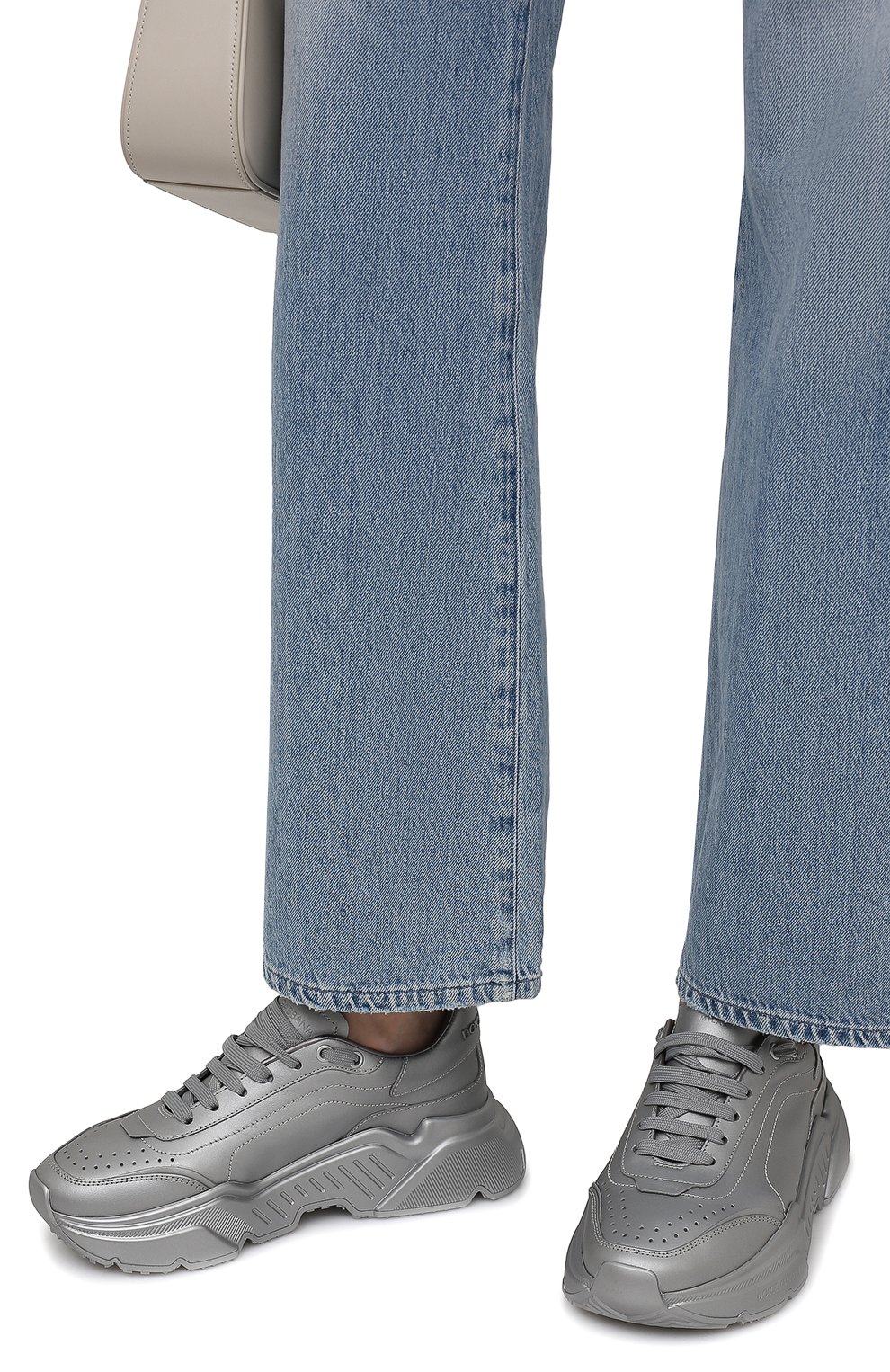 Кожаные кроссовки day master DOLCE & GABBANA, арт. CK1791/AQ342, фото 3