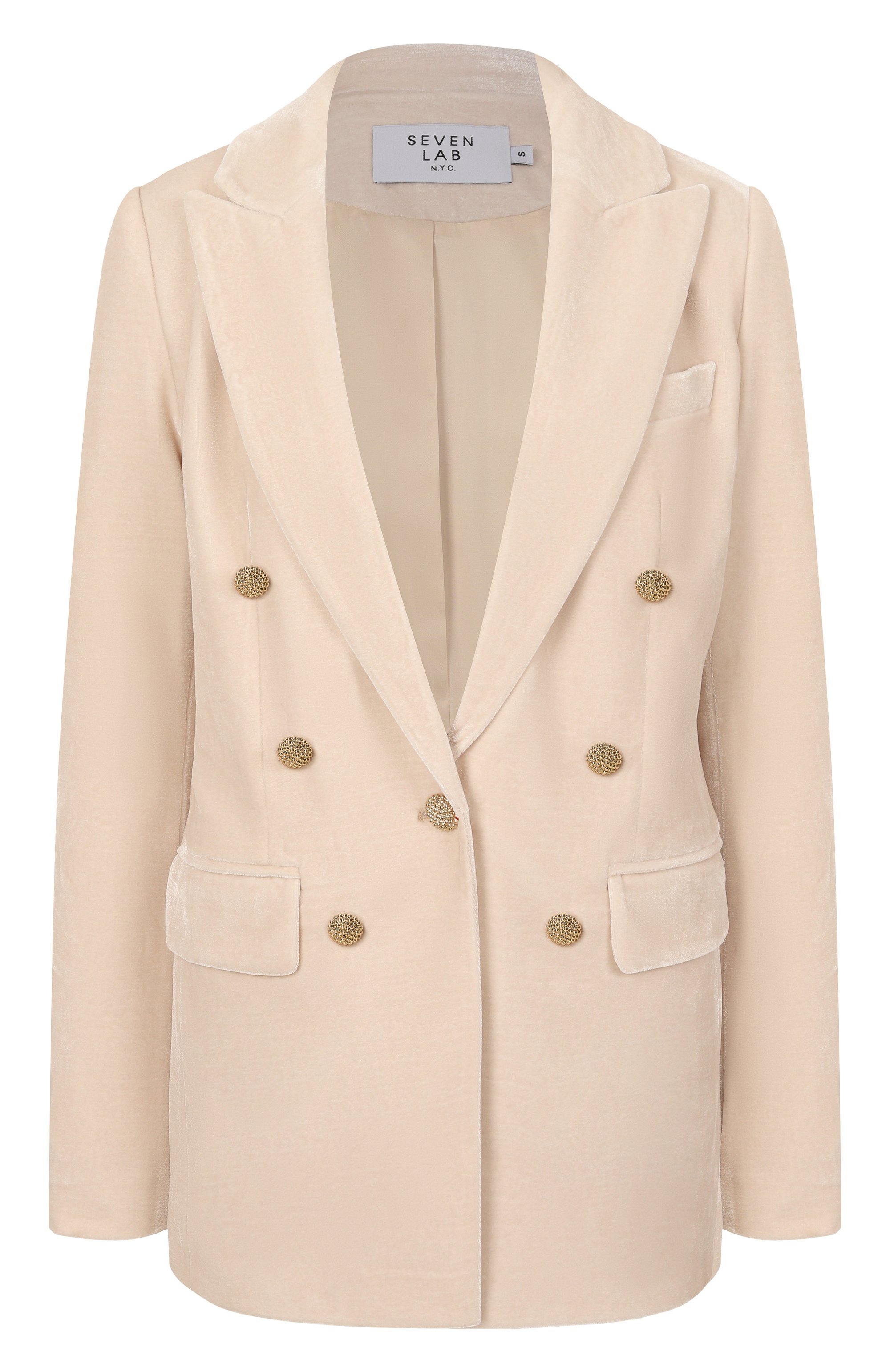 Бархатный жакет SEVEN LAB, арт. SSB.10.700.140, фото 1