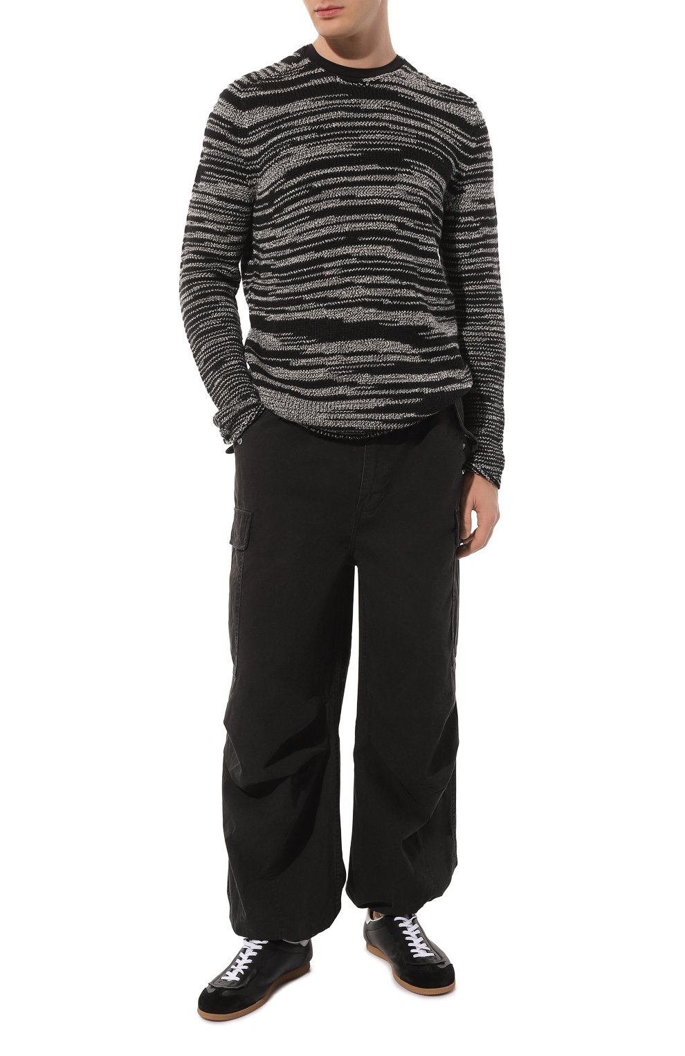 Хлопковые джоггеры R13, арт. R13WR241-R321B, фото 2