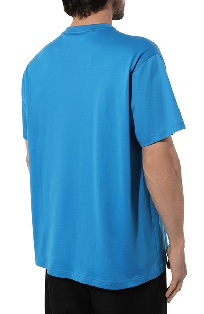 Хлопковая футболка BURBERRY, арт. 8065395, фото 4