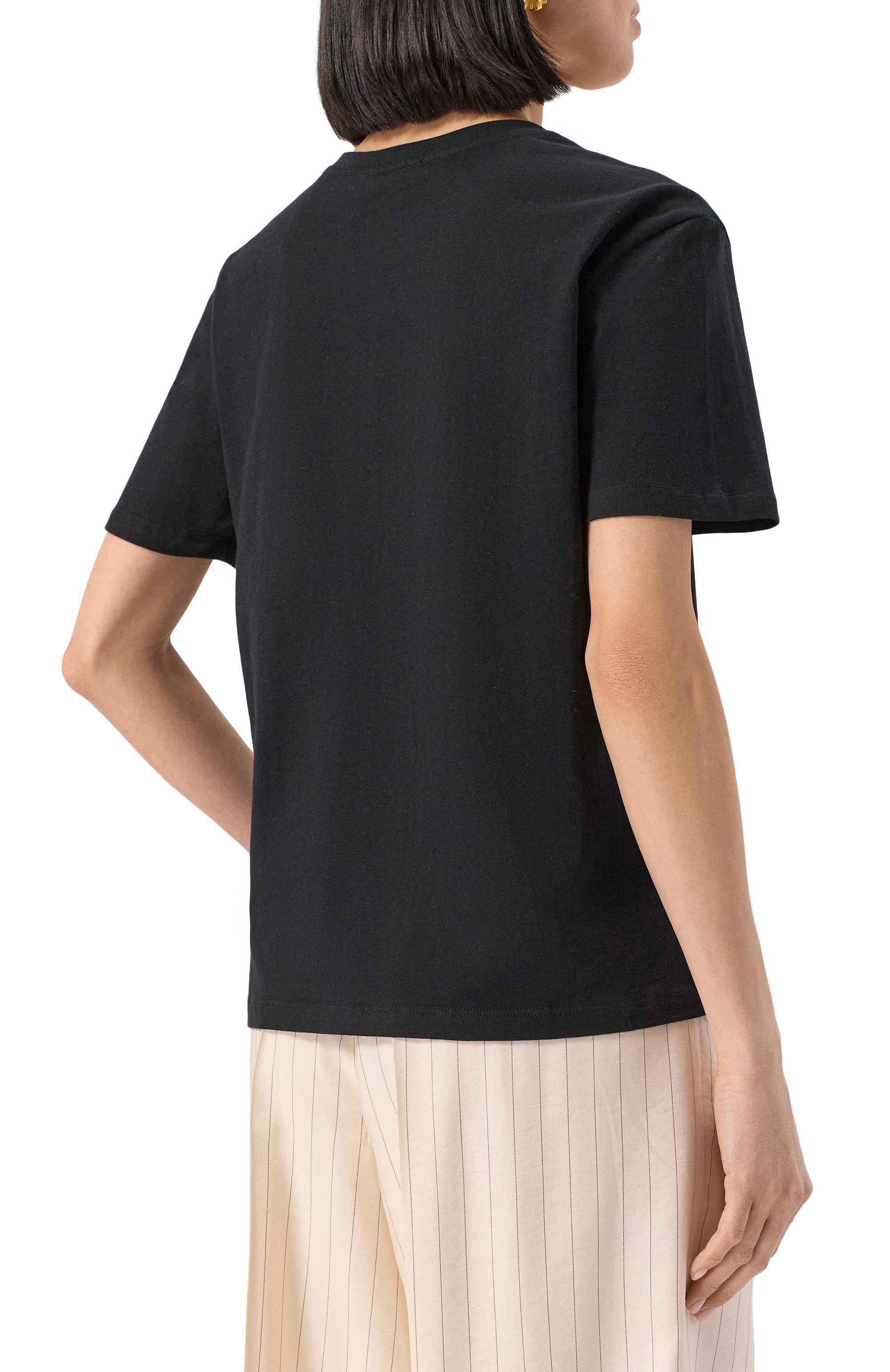 Хлопковая футболка TWINSET, арт. 251TP2074, фото 4