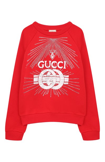 Хлопковый свитшот GUCCI, арт. 520441/X9X00