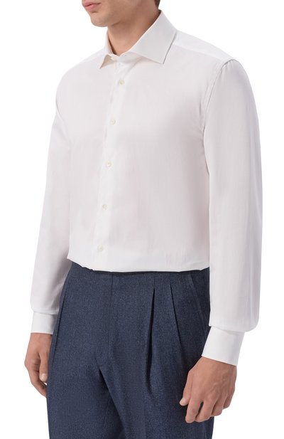 Хлопковая сорочка CORNELIANI, арт. 28P110/2A11631, фото 3