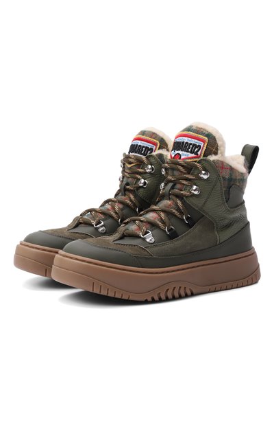 Кожаные ботинки DSQUARED2, арт. 83727/VAR1