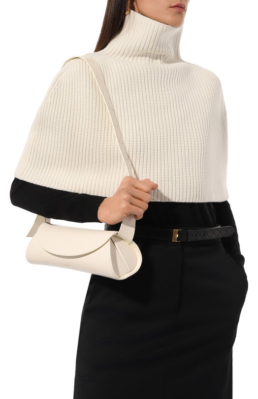 Сумка Cannolo small Jil Sander J07WD0023-P4840 Кремовый  J07WD0023-P4840 Фото 2