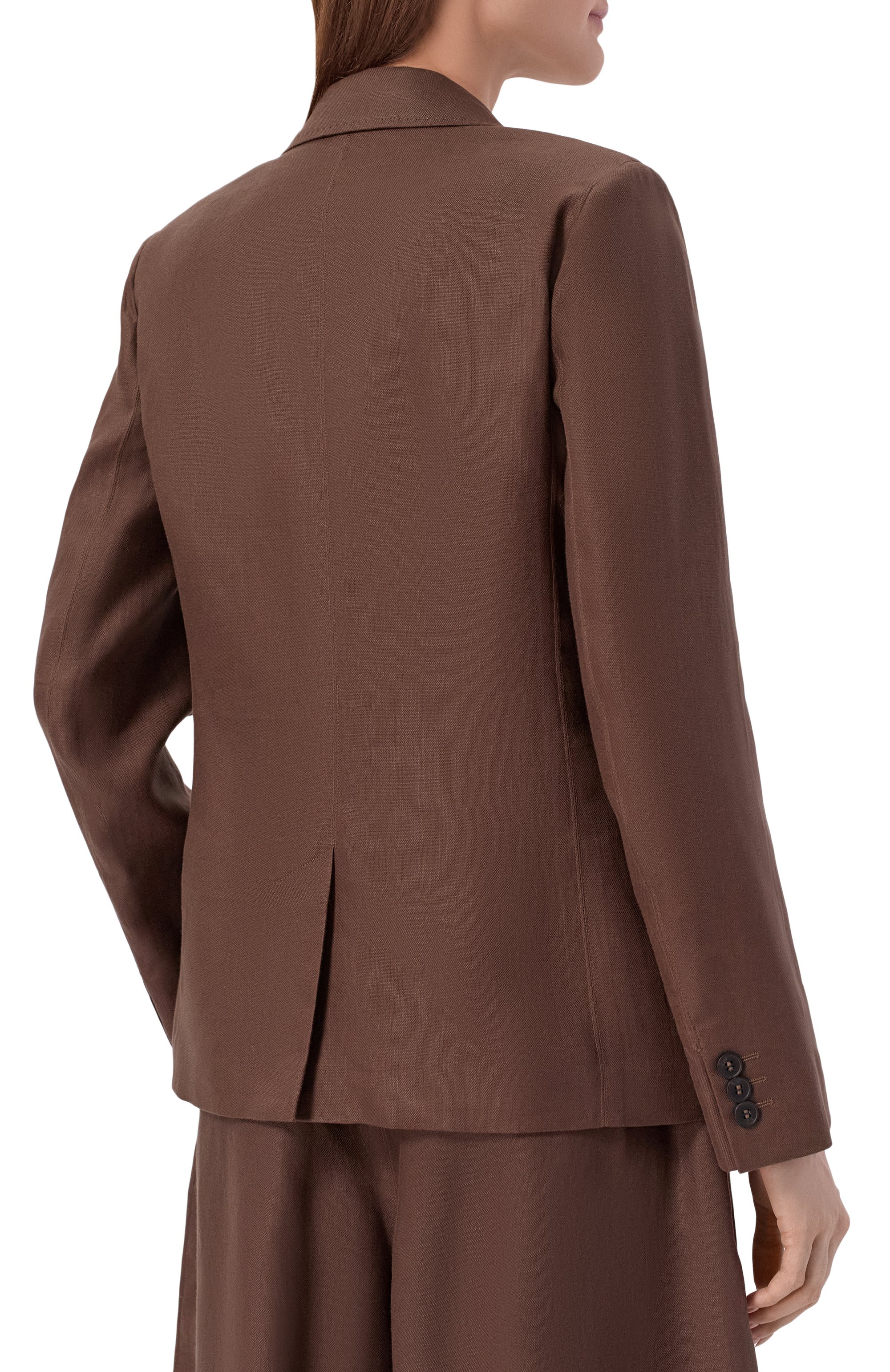 Льняной жакет WEEKEND MAX MARA, арт. WKDNALUT, фото 4