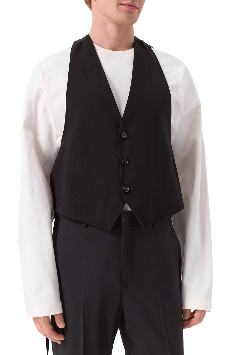 Жилет из вискозы ANN DEMEULEMEESTER, арт. B0012501/FA558, фото 1