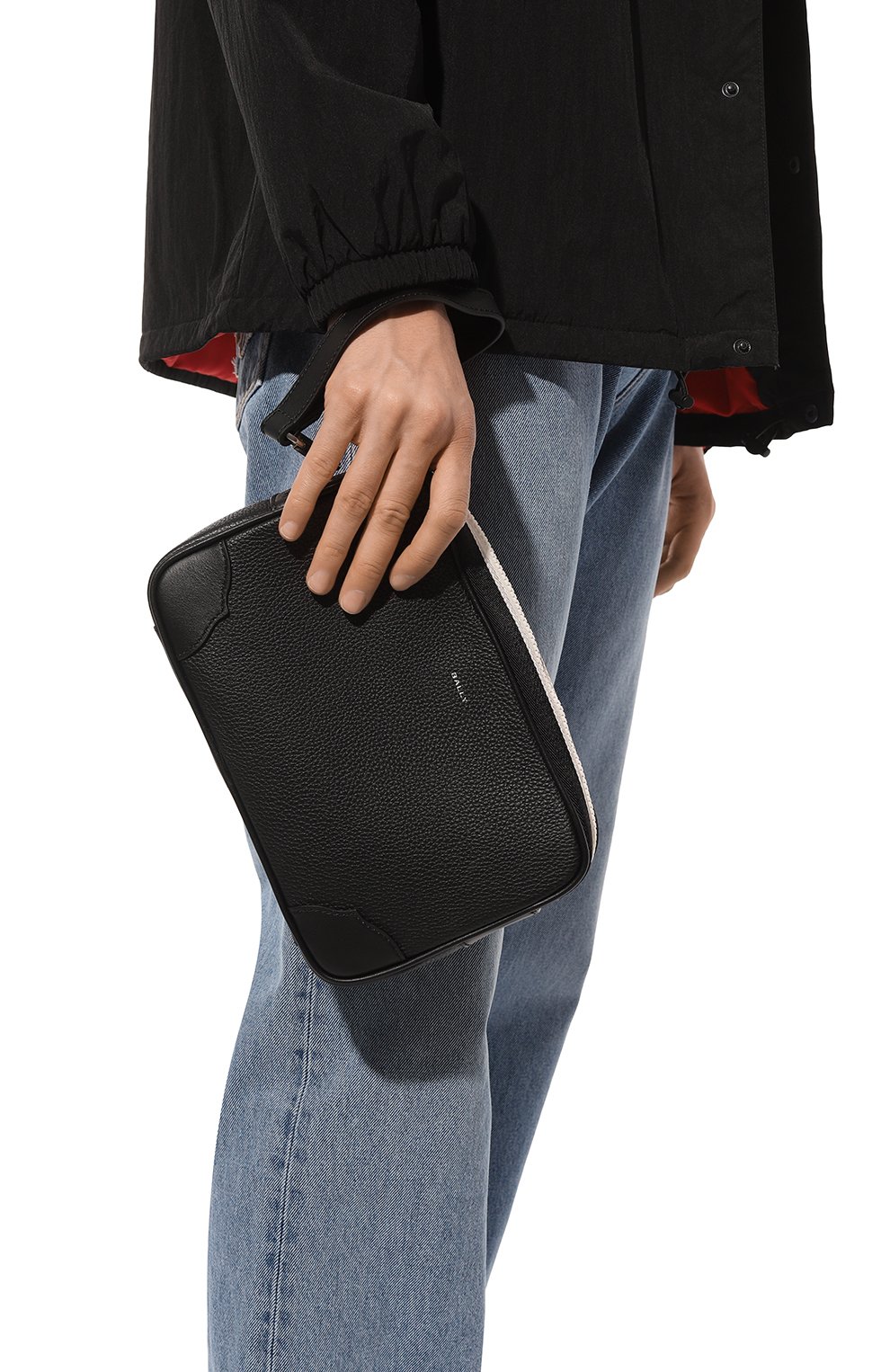 Кожаная борсетка BALLY, арт. MAM000/VT397, фото 2