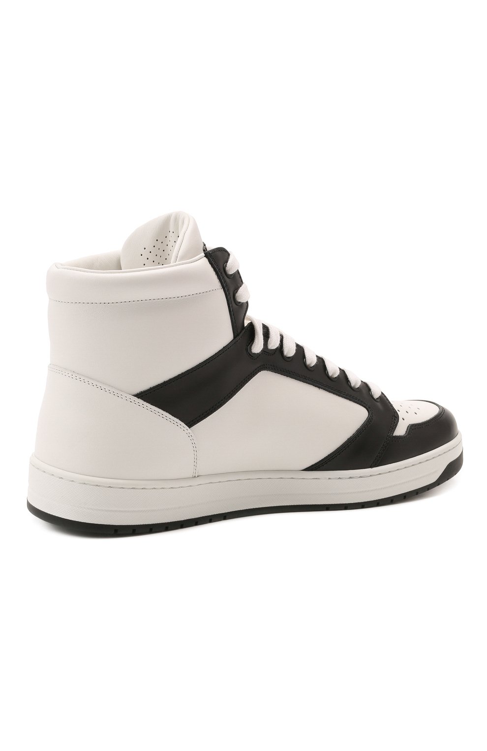 Кожаные кеды PRADA, арт. 2TE182-3LJ6-F0964, фото 5