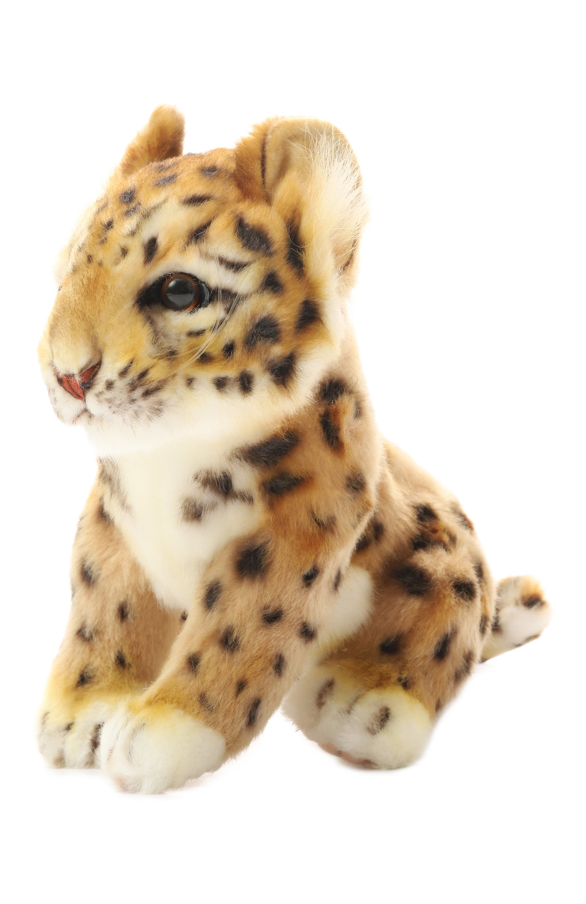 Мягкая игрушка леопард HANSA оранжевого цвета по цене 5640 руб., арт. 7297, фото 2 Мягкая игрушка леопард HANSA, арт. 7297, фото 2