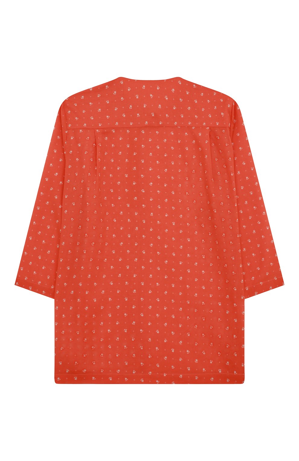 Хлопковая рубашка ULYANA SERGEENKO красного цвета по цене 18000 руб., арт. CAM002KD21P (0647б21), фото 2 Хлопковая рубашка ULYANA SERGEENKO, арт. CAM002KD21P (0647б21), фото 2