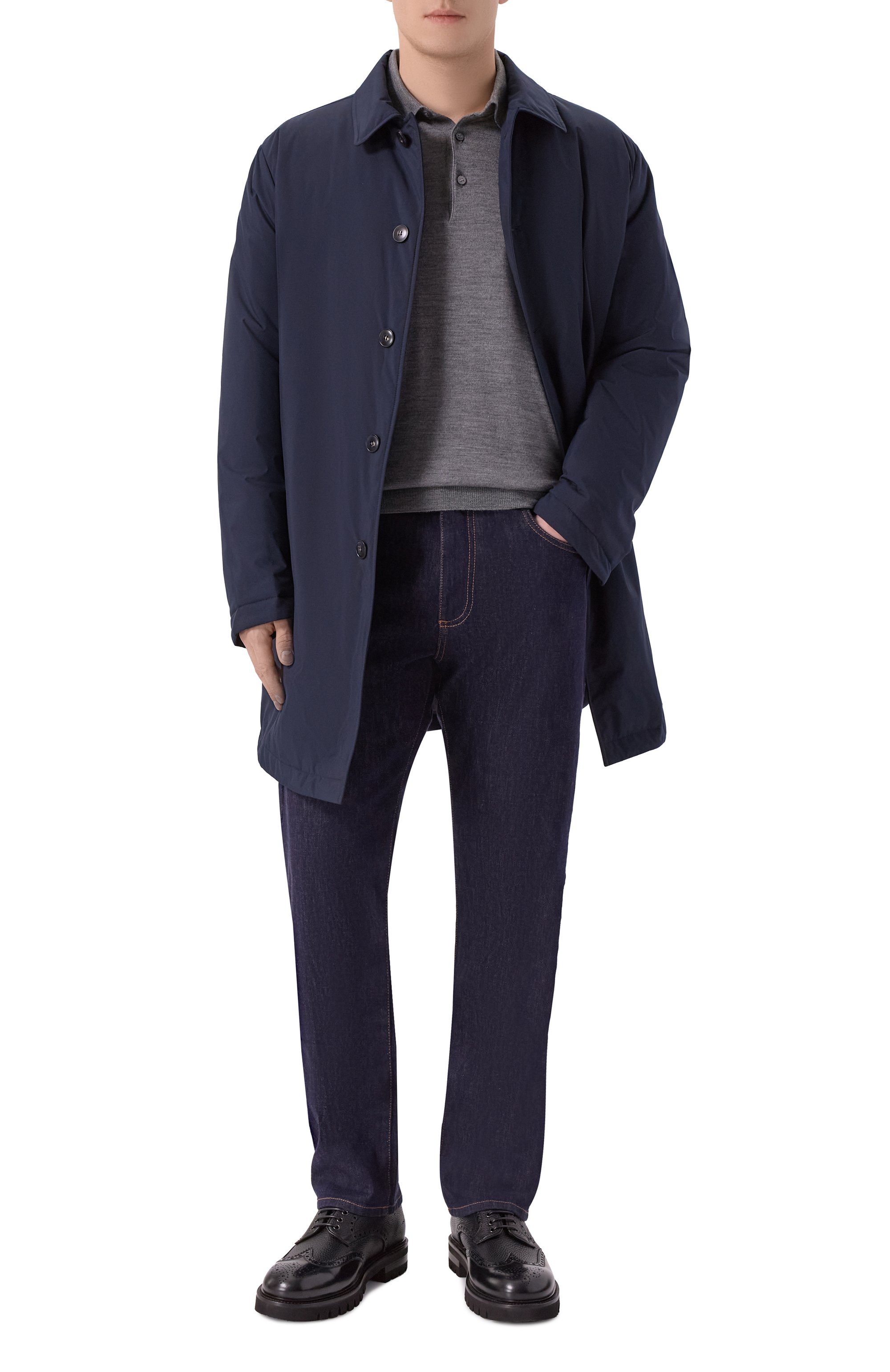 Кожаные дерби FERRAGAMO, арт. 02A027/785041, фото 2