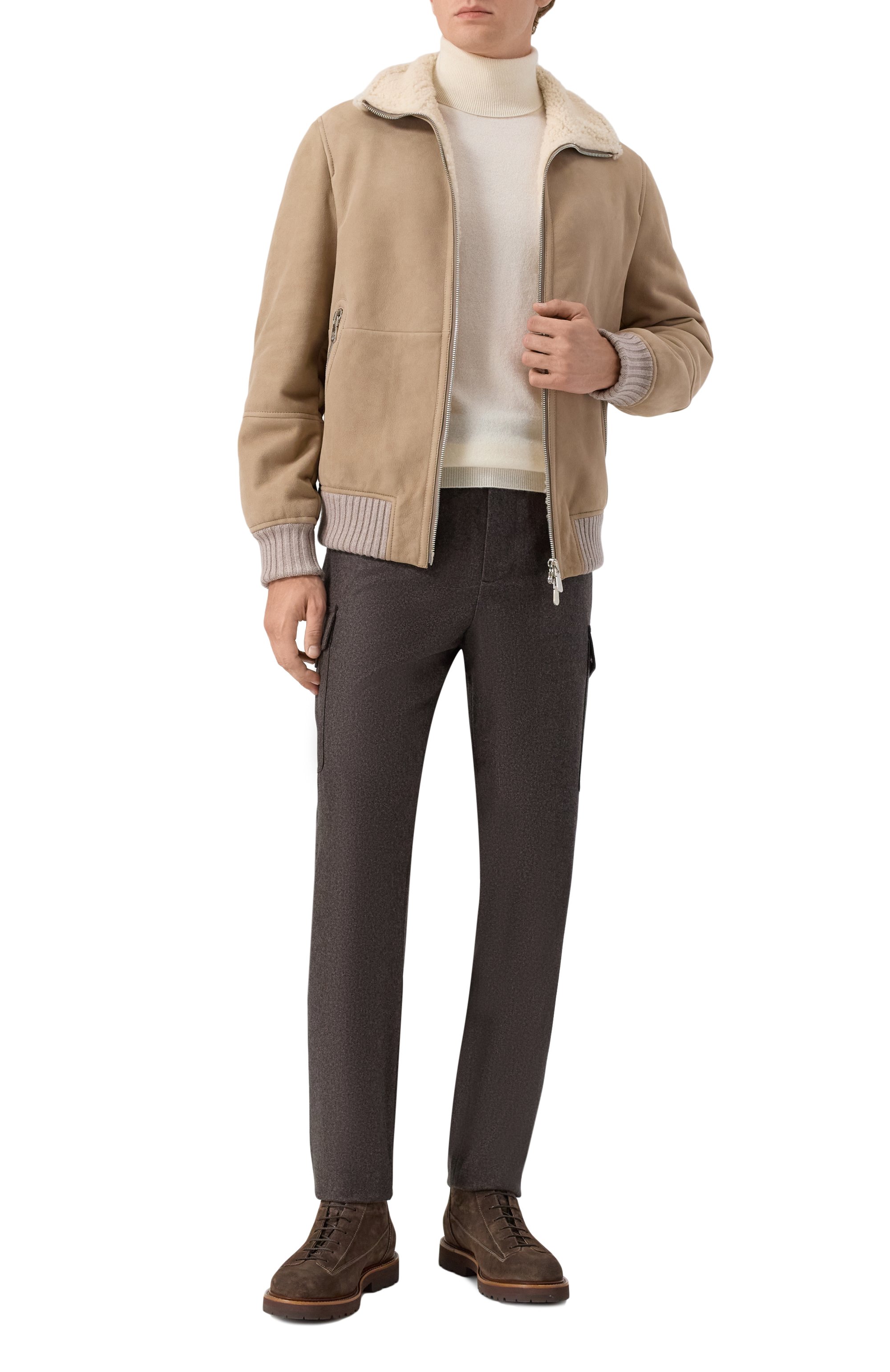 Дубленка из овчины BRUNELLO CUCINELLI, арт. MPMLS1737, фото 2