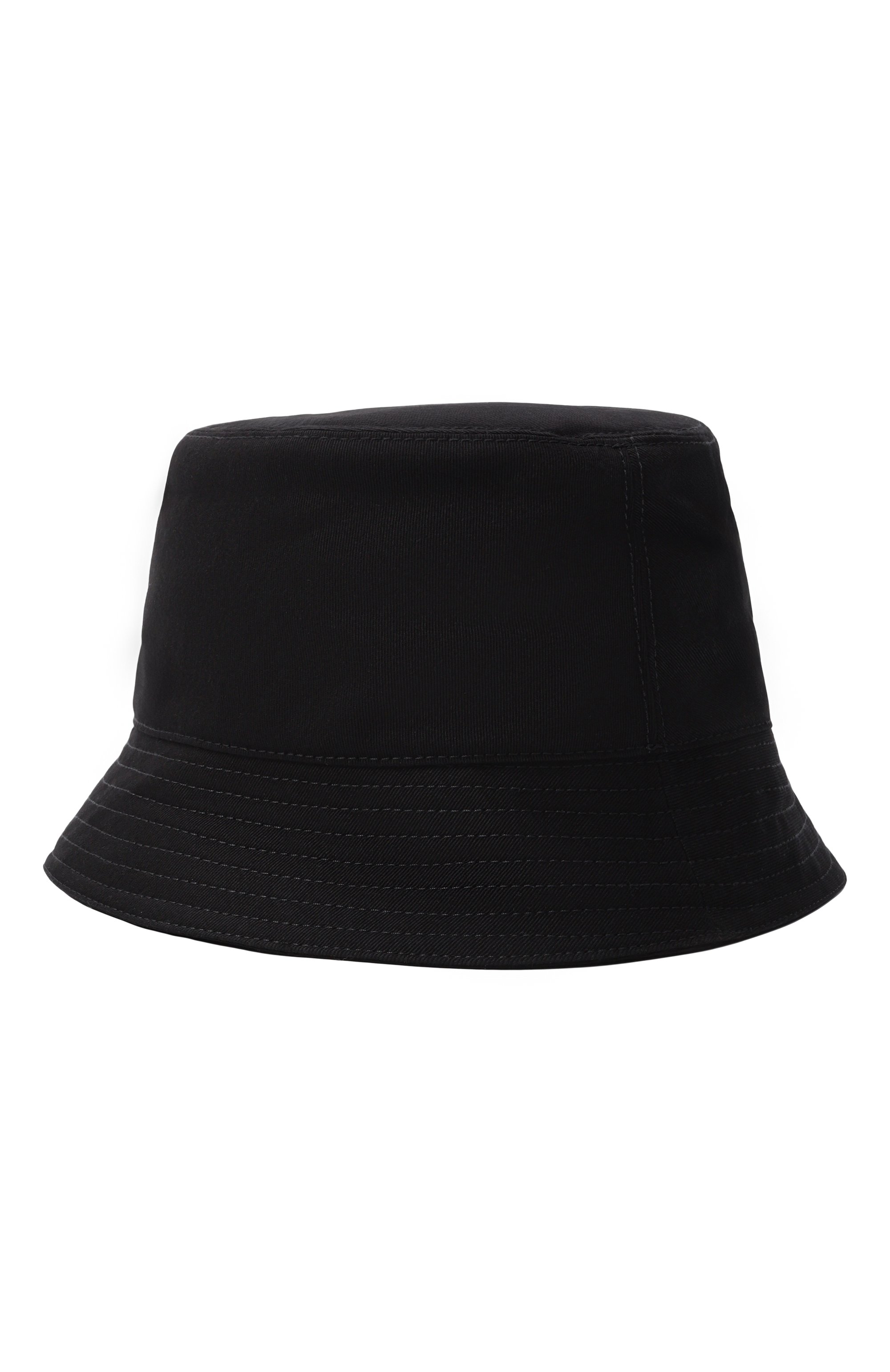 Хлопковая панама DSQUARED2 черного цвета по цене 39950 руб., арт. HAM0109/05C00001, фото 2 Хлопковая панама DSQUARED2, арт. HAM0109/05C00001, фото 2