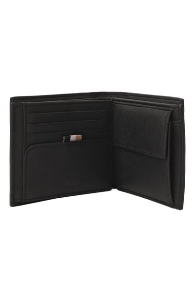 Кожаное портмоне BOSS черного цвета по цене 18000 руб., арт. 50536727, фото 3 Кожаное портмоне BOSS, арт. 50536727, фото 3