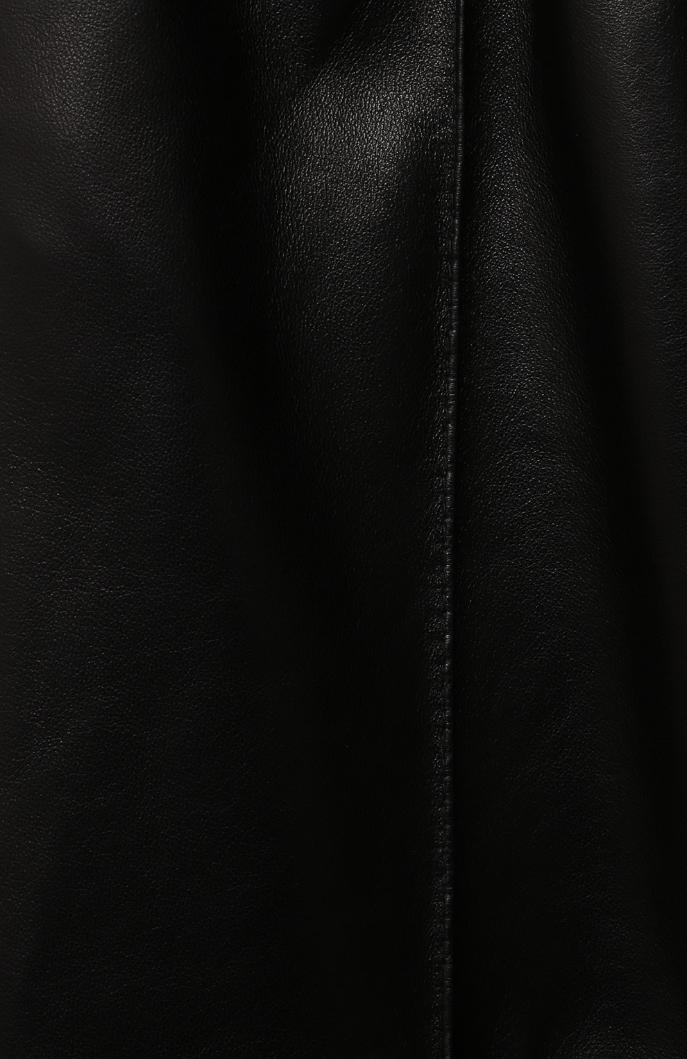 Кожаные брюки BRUNELLO CUCINELLI черного цвета по цене 128500 руб., арт. BPTANP044A, фото 3 Кожаные брюки BRUNELLO CUCINELLI, арт. BPTANP044A, фото 3