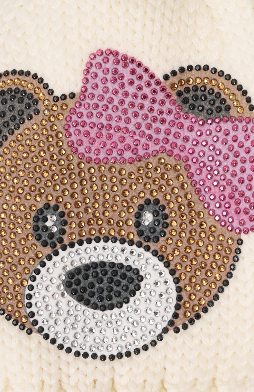 Шерстяная шапка CATYA молочного цвета по цене 7675 руб., арт. 427671, фото 3 Шерстяная шапка CATYA, арт. 427671, фото 3