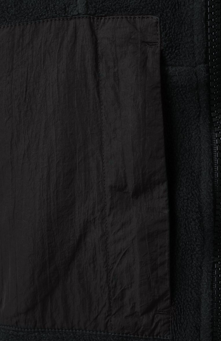 Мужская хлопковая куртка STONE ISLAND темно-серого цвета, арт. 811546753 | Фото 6 (Длина (верхняя одежда): Короткие; Материал подклада: Синтетический материал; Рукава: Длинные; Кросс-КТ: Легкие, Куртка; Стили: Кэжуэл; Материал внешний: Хлопок)