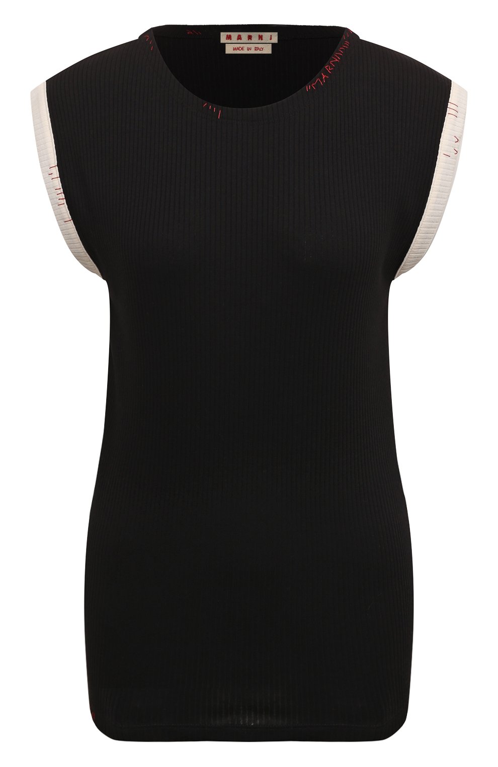 Хлопковый топ MARNI, арт. THJE0330QS/UTC404, фото 1